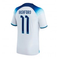 Camiseta Inglaterra Marcus Rashford #11 Primera Equipación Mundial 2022 manga corta